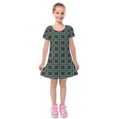 Df Bonnar Vinck Kids  Short Sleeve Velvet Dress by deformigo