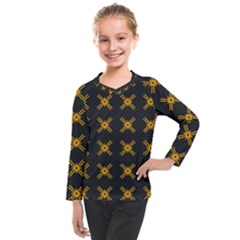 Df Ikonos Quanika Kids  Long Mesh Tee