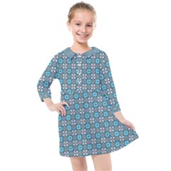 Df Monica Becket Kids  Quarter Sleeve Shirt Dress by deformigo