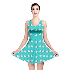 Big Apples Of Peace Reversible Skater Dress by pepitasart