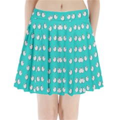 Big Apples Of Peace Pleated Mini Skirt by pepitasart