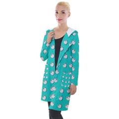 Big Apples Of Peace Hooded Pocket Cardigan by pepitasart