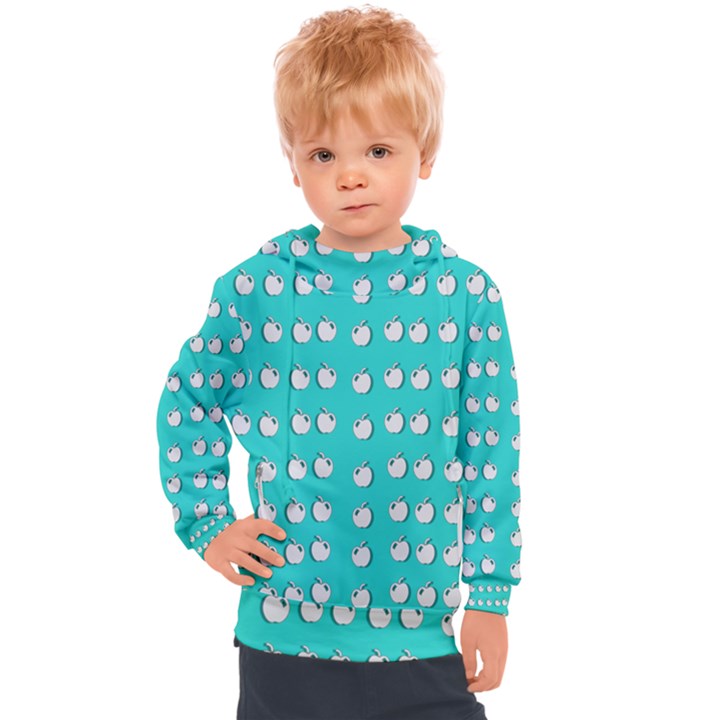 Big Apples Of Peace Kids  Hooded Pullover