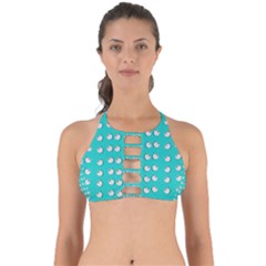 Big Apples Of Peace Perfectly Cut Out Bikini Top by pepitasart