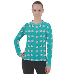 Big Apples Of Peace Women s Pique Long Sleeve Tee