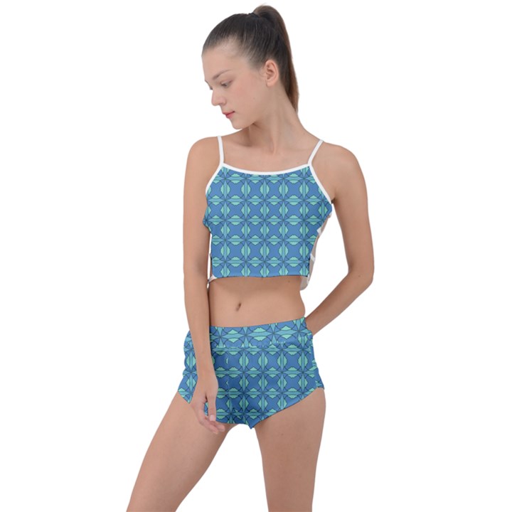 DF Antonio Veneziano Summer Cropped Co-Ord Set