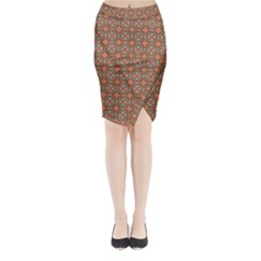 Df Sapient Legacy Midi Wrap Pencil Skirt by deformigo