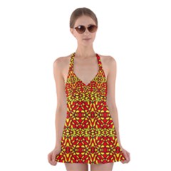 Rby 113 Halter Dress Swimsuit  by ArtworkByPatrick