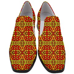 Rby 113 Women Slip On Heel Loafers by ArtworkByPatrick