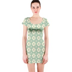 Df Codenoors Zimber Short Sleeve Bodycon Dress by deformigo