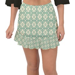 Df Codenoors Zimber Fishtail Mini Chiffon Skirt by deformigo