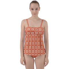 Df Union Valenti Twist Front Tankini Set by deformigo