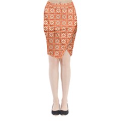 Df Agnosia Montamino Midi Wrap Pencil Skirt by deformigo