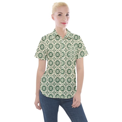 Df Agnosia Velis Women s Short Sleeve Pocket Shirt by deformigo