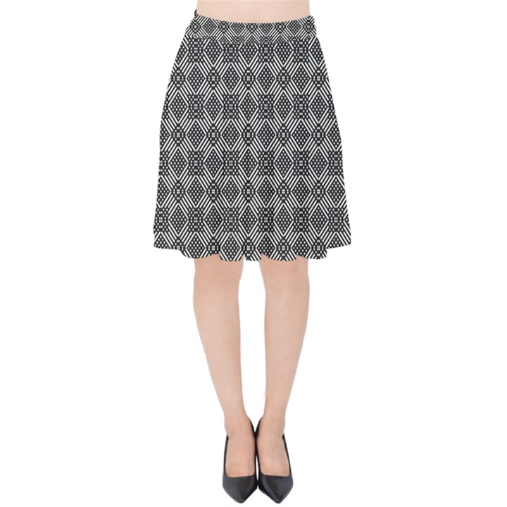 DF Adamo Linum Velvet High Waist Skirt