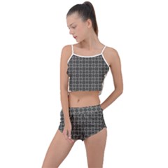 Df Adamo Linum Summer Cropped Co-ord Set by deformigo