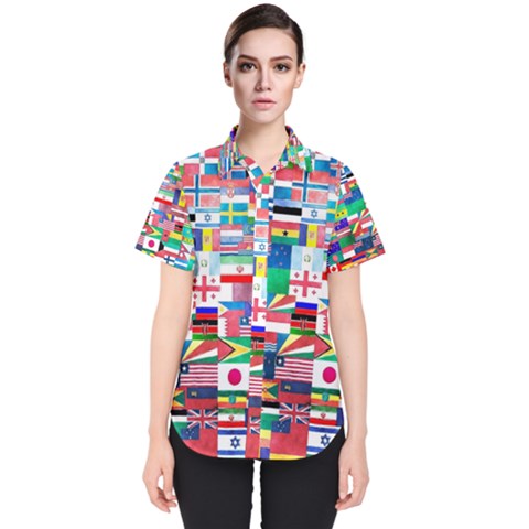 International Women s Short Sleeve Shirt by mccallacoulture