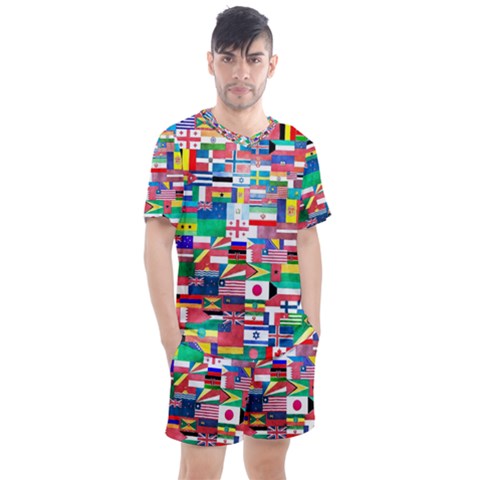 International Men s Mesh Tee And Shorts Set by mccallacoulture