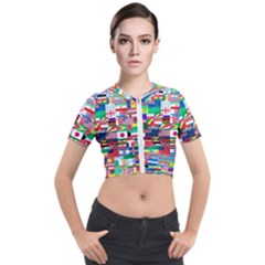 International Short Sleeve Cropped Jacket by mccallacoulture