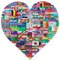 International Wooden Puzzle Heart View1