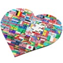 International Wooden Puzzle Heart View2