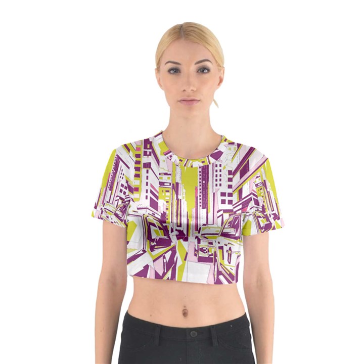 City Street Cotton Crop Top