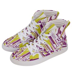 City Street Women s Hi-top Skate Sneakers by mccallacoulture