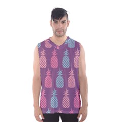 Pineapple Wallpaper Pattern 1462307008mhe Men s Basketball Tank Top by Sobalvarro