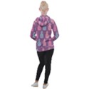 Pineapple Wallpaper Pattern 1462307008mhe Women s Hooded Pullover View2