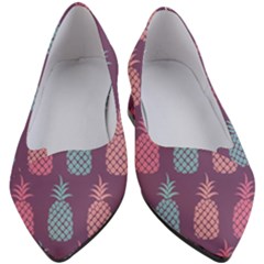 Pineapple Wallpaper Pattern 1462307008mhe Women s Block Heels 