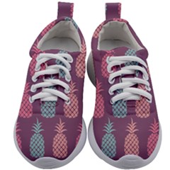 Pineapple Wallpaper Pattern 1462307008mhe Kids Athletic Shoes by Sobalvarro