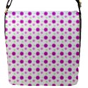 Background Flowers Multicolor Purple Removable Flap Cover (S) View1