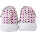 Background Flowers Multicolor Purple Men s Velcro Strap Shoes View4