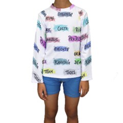 Strategy Communication Kids  Long Sleeve Swimwear