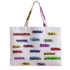 Strategy Communication Zipper Mini Tote Bag by HermanTelo