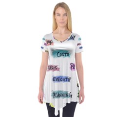 Strategy Communication Short Sleeve Tunic 