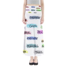 Strategy Communication Full Length Maxi Skirt