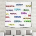 Strategy Communication Square Tapestry (Large) View2