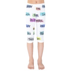 Strategy Communication Kids  Capri Leggings 