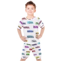 Strategy Communication Kids  Tee And Shorts Set by HermanTelo