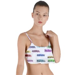 Strategy Communication Layered Top Bikini Top 