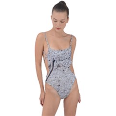 Beach Sand Tie Strap One Piece Swimsuit