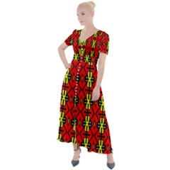 Rby 115 Button Up Short Sleeve Maxi Dress