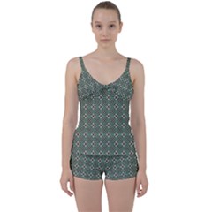 Df Rikky Frugal Tie Front Two Piece Tankini by deformigo