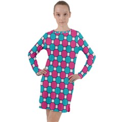 Df Hippin Whistler Long Sleeve Hoodie Dress