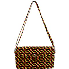 Rby 119 Removable Strap Clutch Bag by ArtworkByPatrick