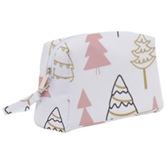 Christmas Pattern Wristlet Pouch Bag (large) by Vaneshart