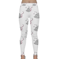 Mouse Seamless Pattern Classic Yoga Leggings by Vaneshart