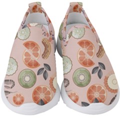 Hygge Seamless Pattern Kids  Slip On Sneakers by Vaneshart