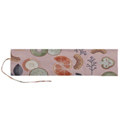 Hygge Seamless Pattern Roll Up Canvas Pencil Holder (l) by Vaneshart